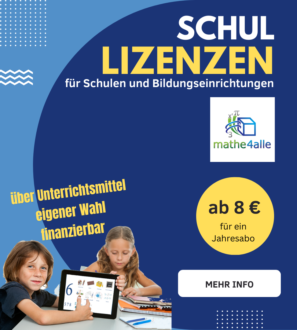 Schullizenzen über Unterrichtsmittel eigener Wahl